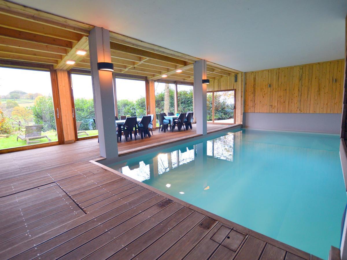 Charming Farmhouse In Waimes With Pool Eksteriør billede